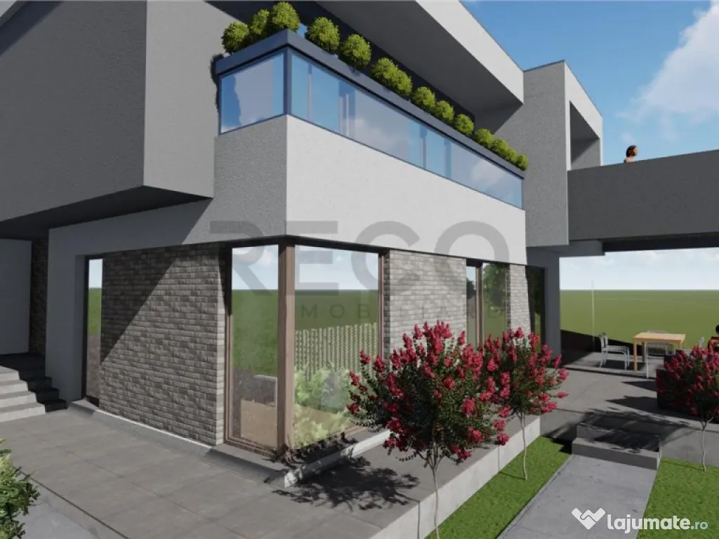 RECO Teren 579mp cu proiect de casa zona Dealuri 