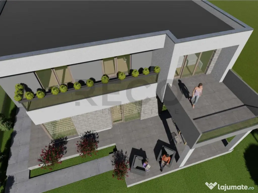 RECO Teren 579mp cu proiect de casa zona Dealuri 