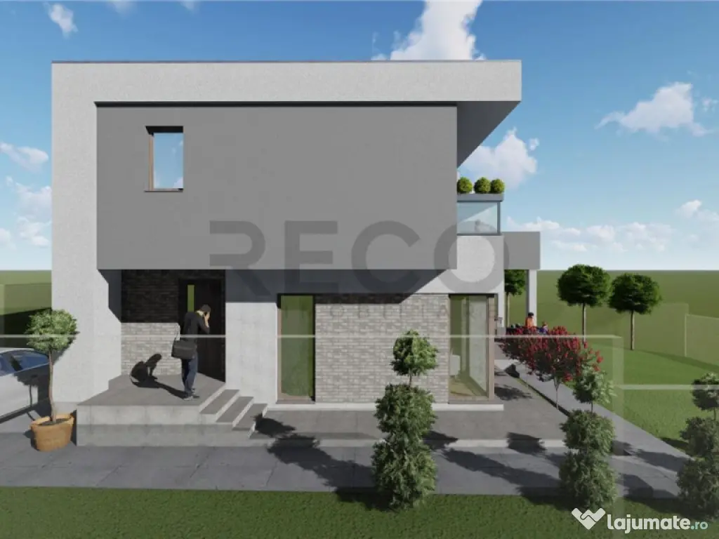 RECO Teren 579mp cu proiect de casa zona Dealuri 