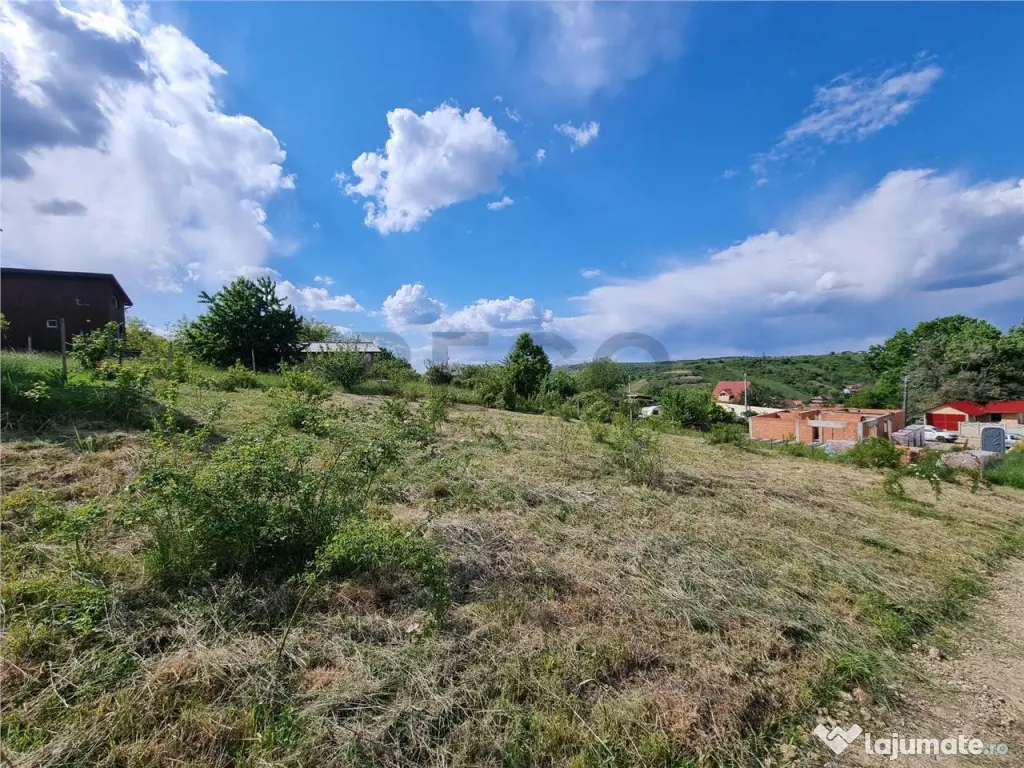 RECO Teren 579mp cu proiect de casa zona Dealuri 