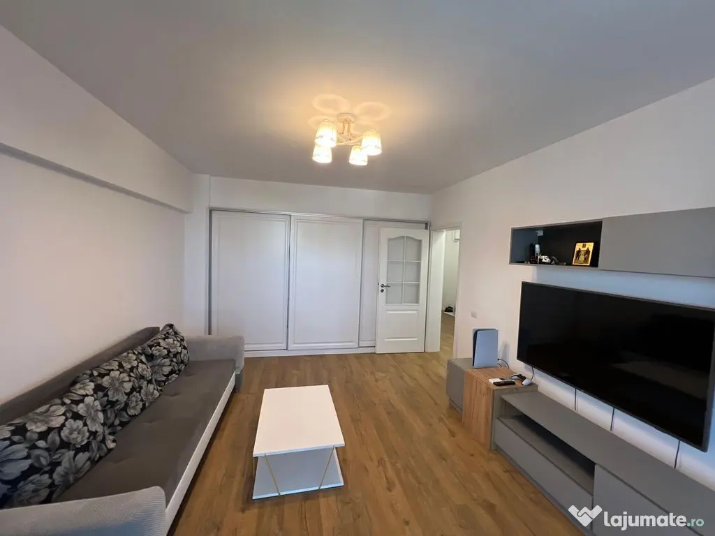 Apartament 2 camere mobilat si utilat Straulesti 