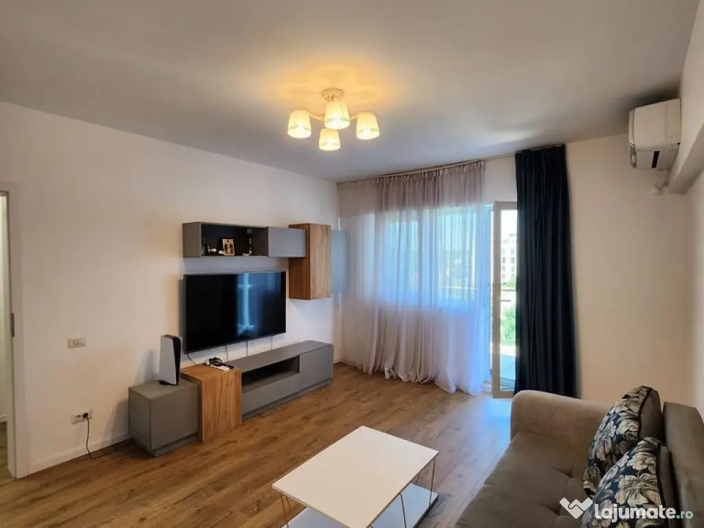 Apartament 2 camere mobilat si utilat Straulesti 