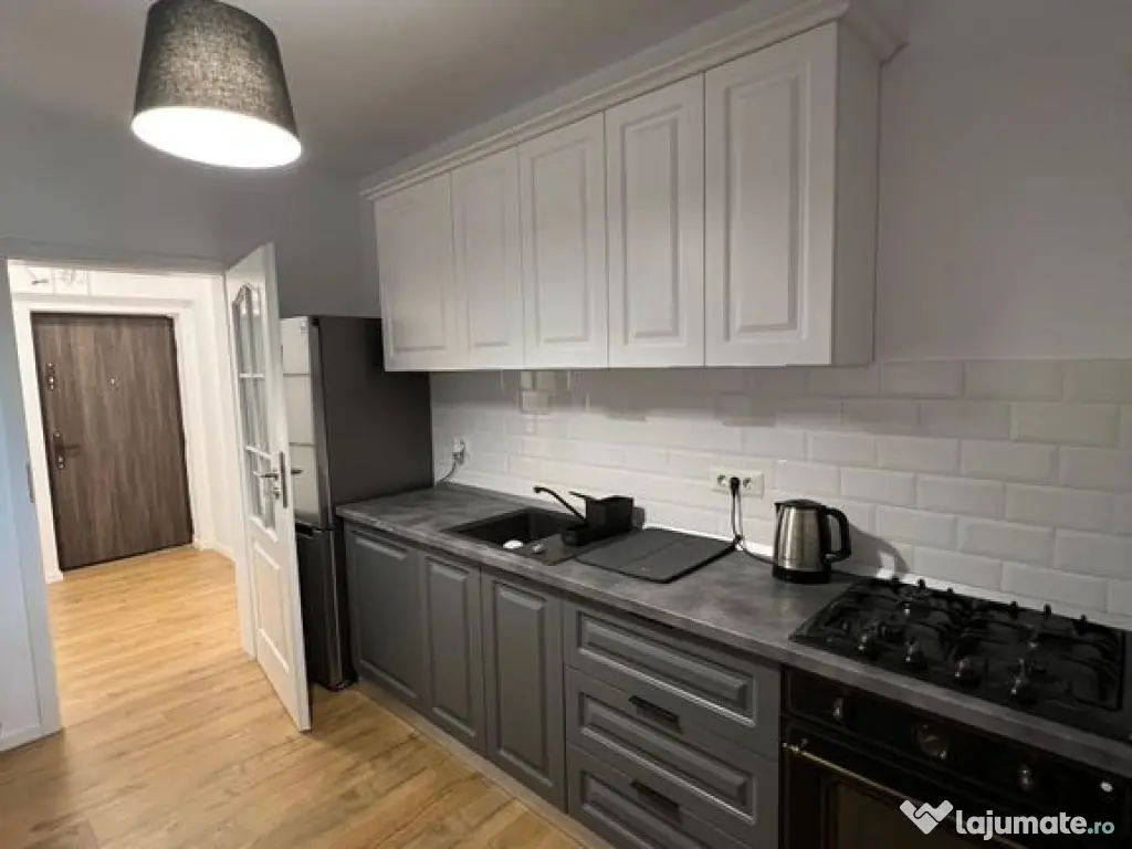 Apartament 2 camere mobilat si utilat Straulesti 