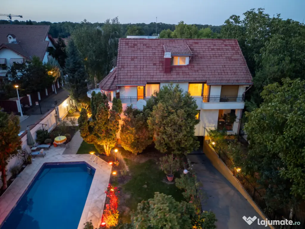 Vilă individuală cu piscină încălzită & wellness | Ero 