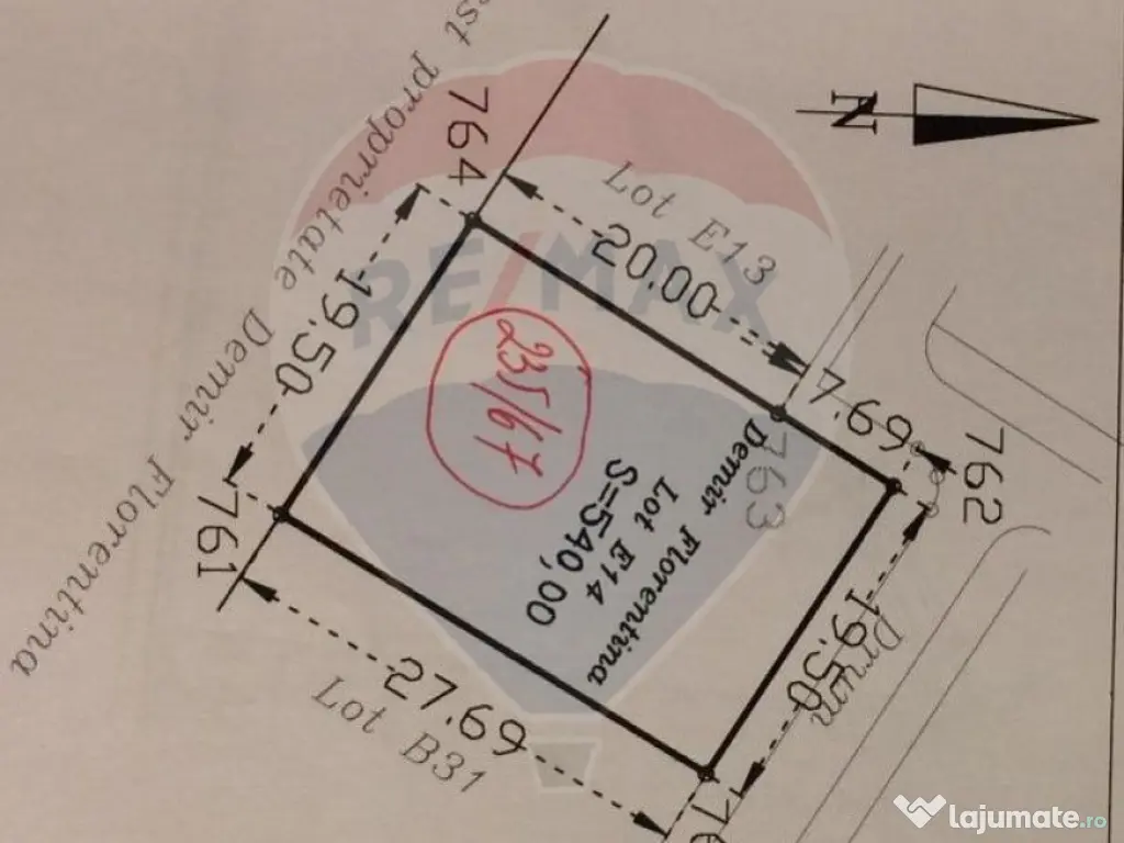 Teren intravilan, un colț de liniște, aflat în Petreș... 