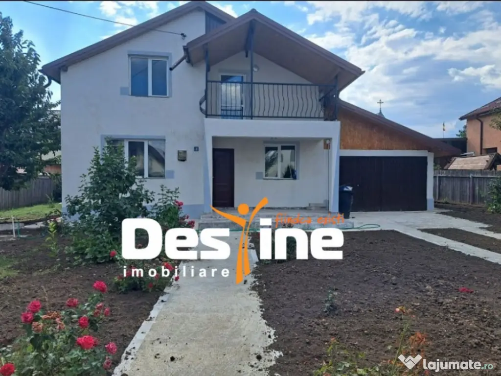 Casă individuală P+M 113 mp + garaj + beci 500 mp teren - 