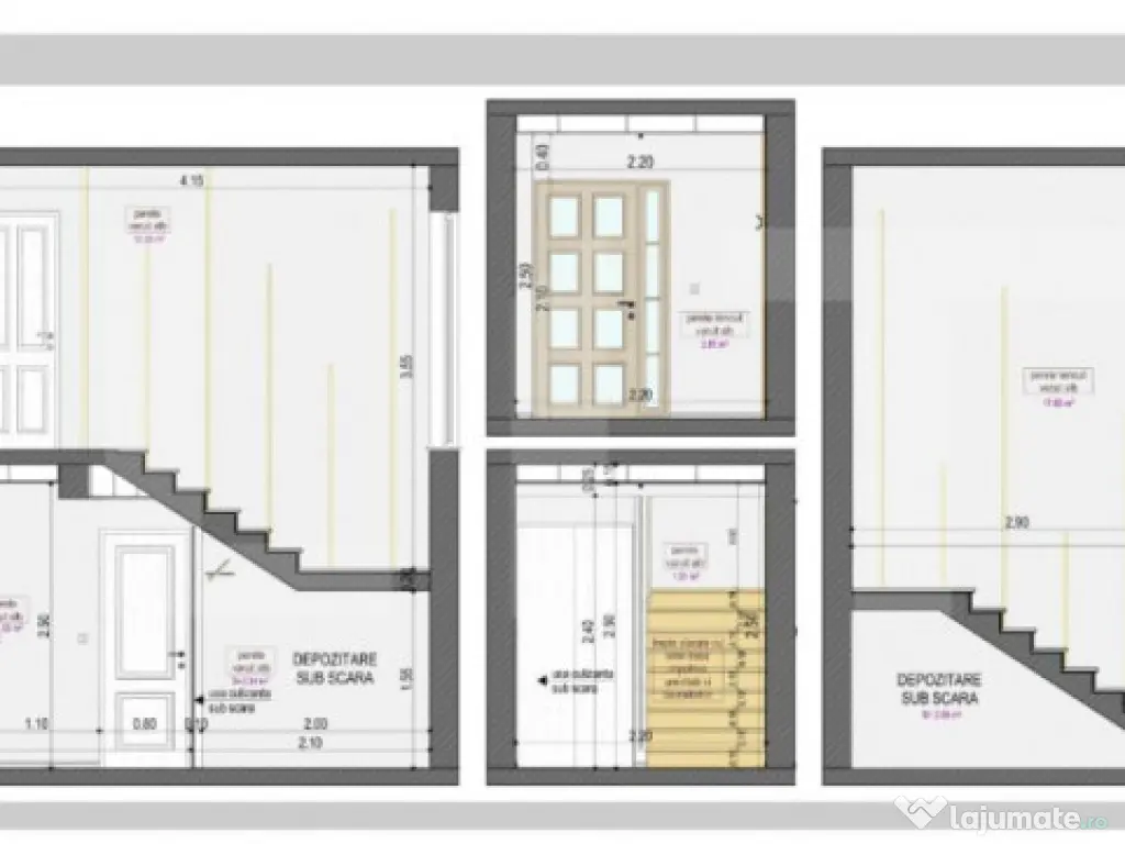 Ansamblu rezidential de 7 case individuale, zona rezidential