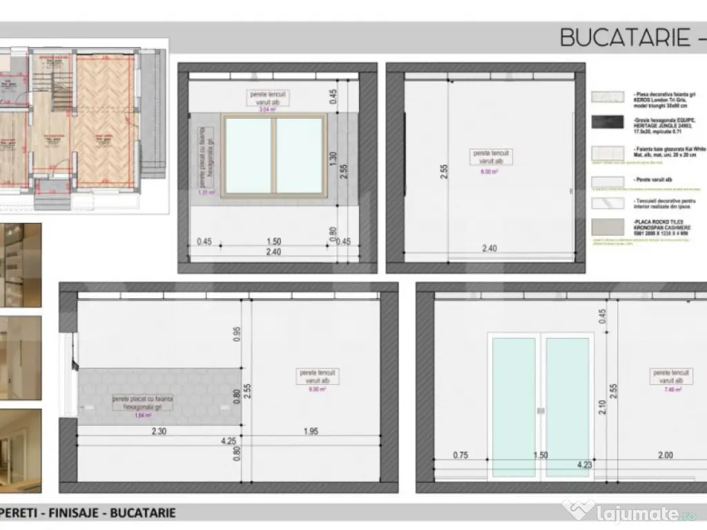 Ansamblu rezidential de 7 case individuale, zona rezidential
