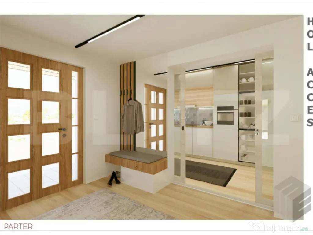 Ansamblu rezidential de 7 case individuale, zona rezidential