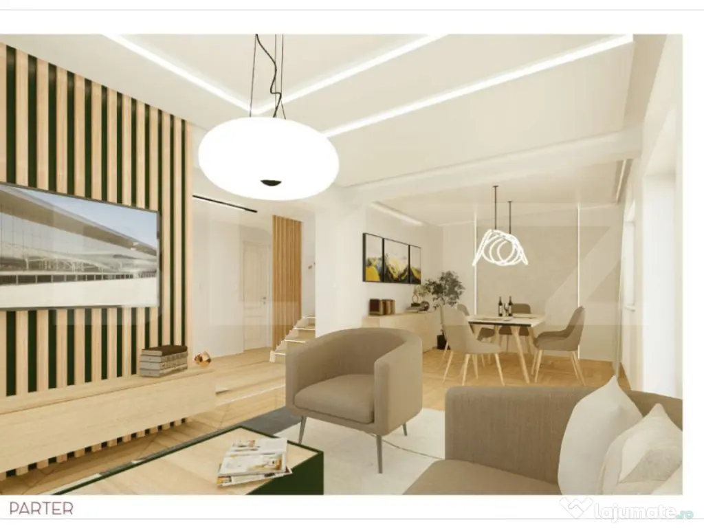 Ansamblu rezidential de 7 case individuale, zona rezidential