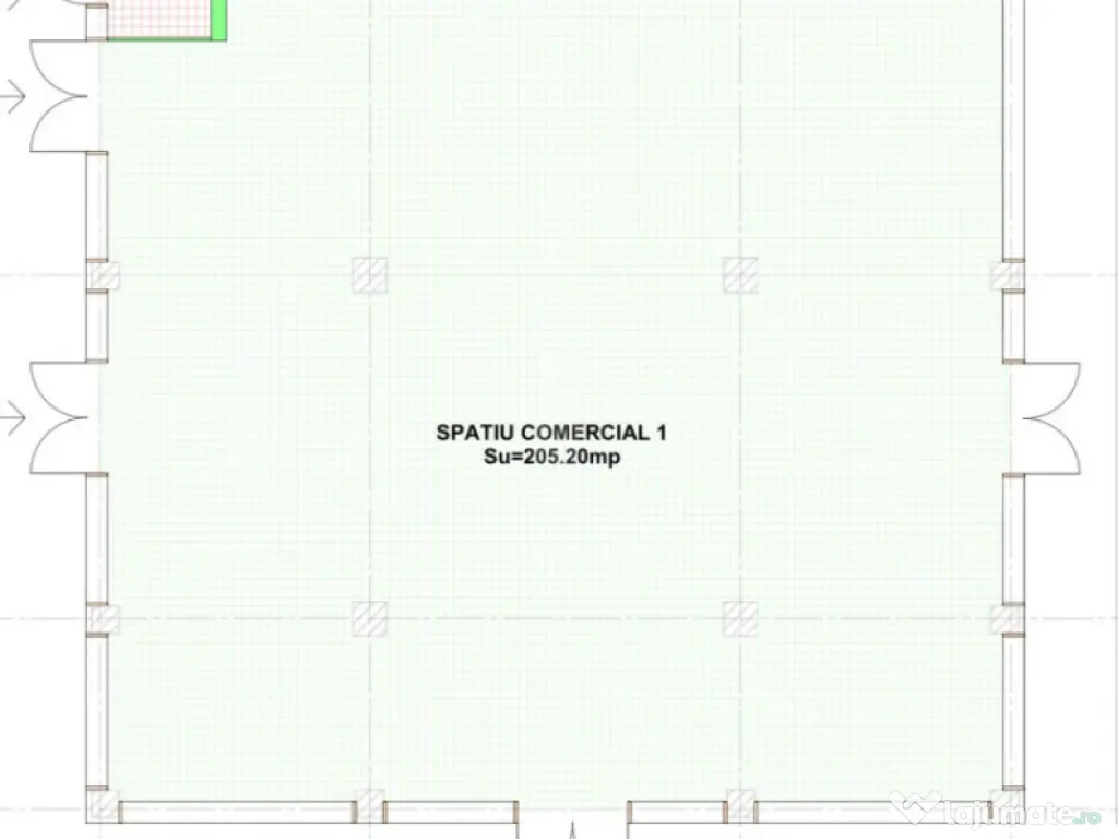 Spațiu comercial de închiriat – Calea Moldovei, 205 mp