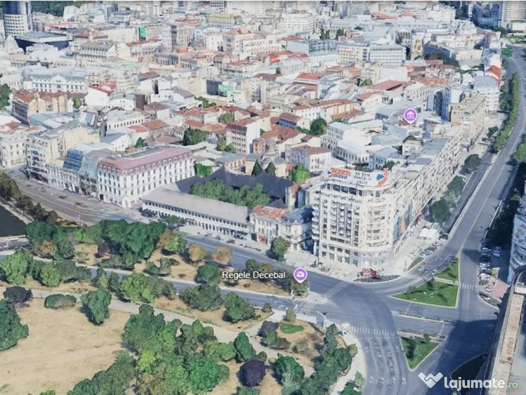 Piata Unirii stradal Subsol si Parter 227 mp vitrina 6m t... 