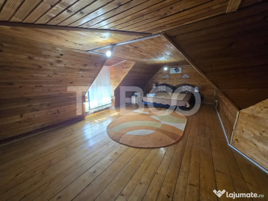 Casa individuala de vanzare 387mp teren 624mp Sura Mica Sibi 