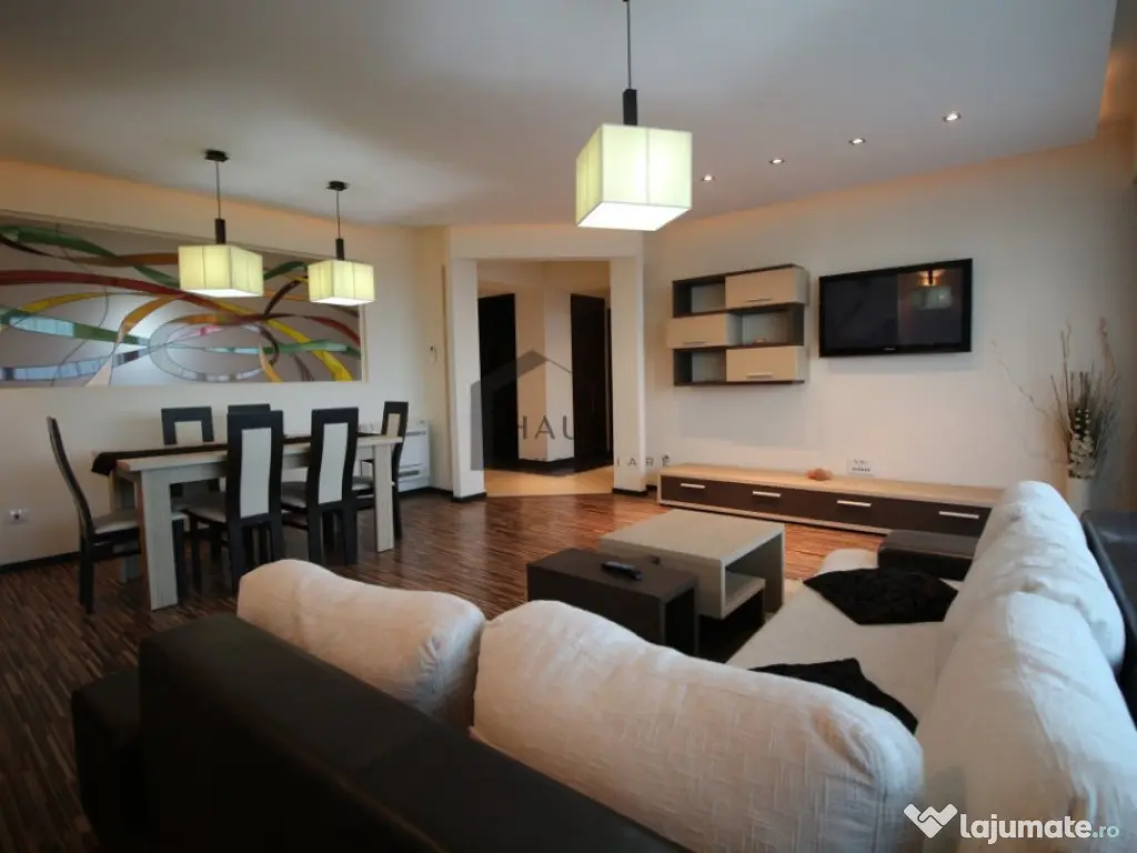 Apartament 3 camere 2 bai lux parcare subterana termen lung