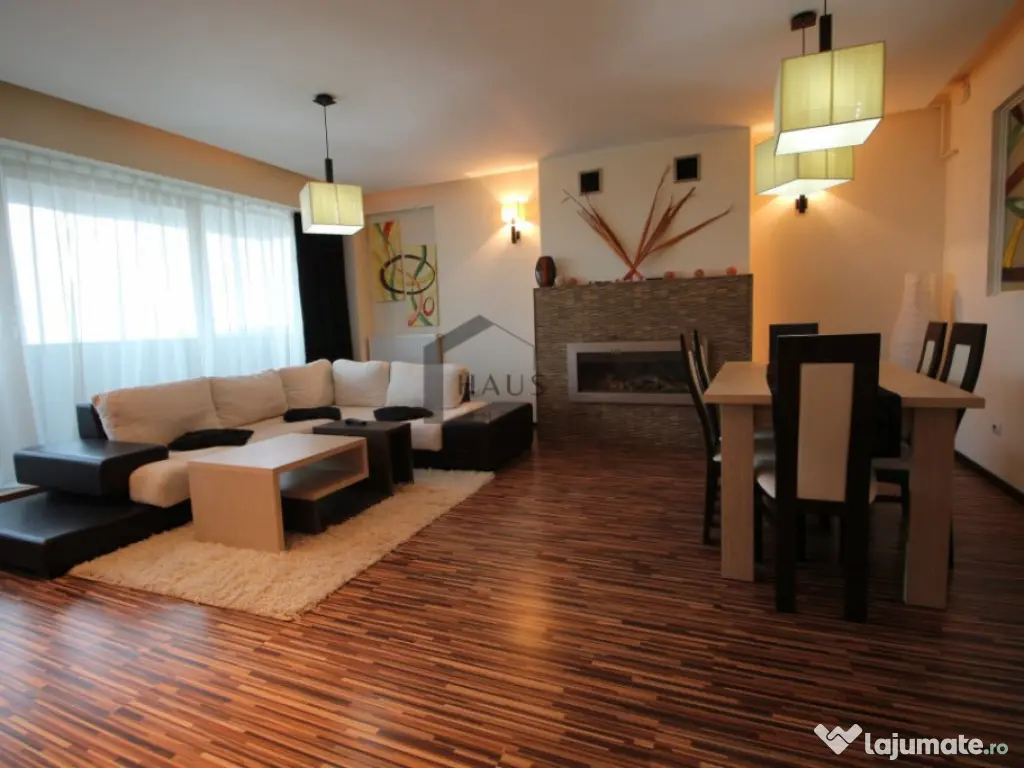 Apartament 3 camere 2 bai lux parcare subterana termen lung