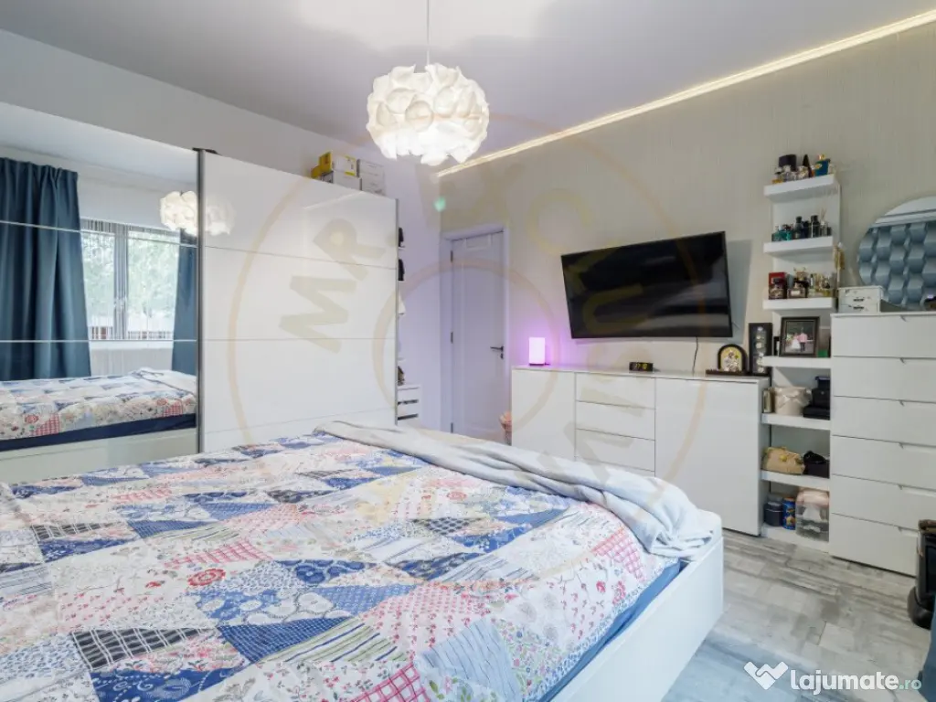 Casa parter complet mobilata cu toate utilitatile trase