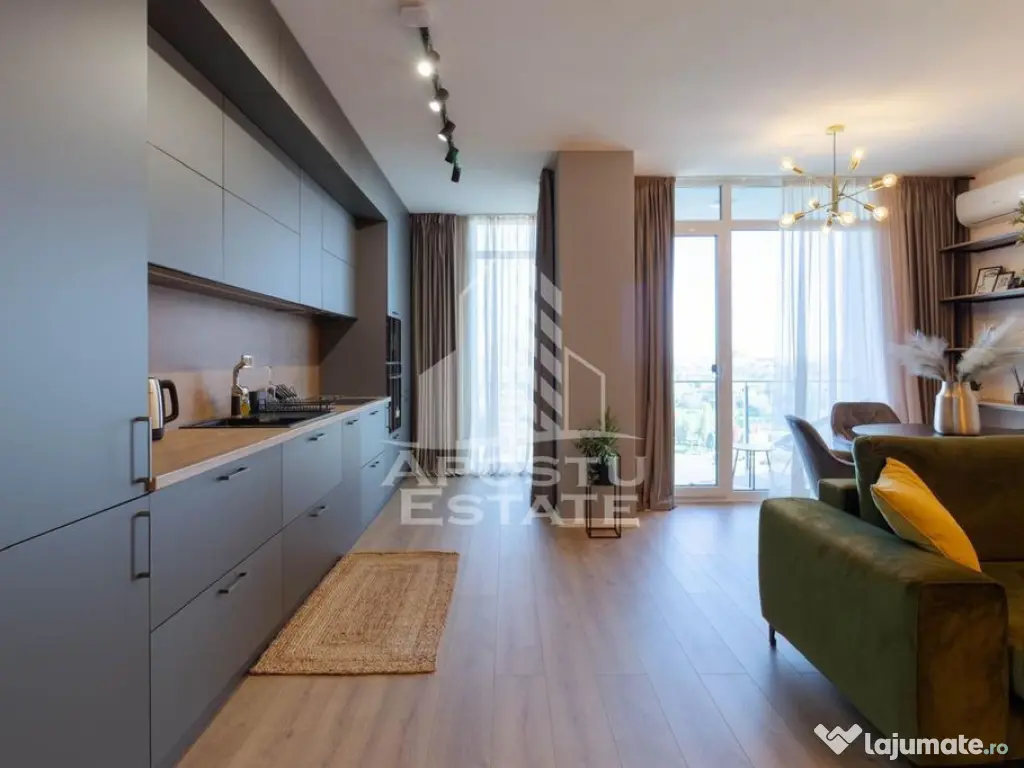 Apartament de lux cu 2 camere, loc de parcare, zona Calea... 