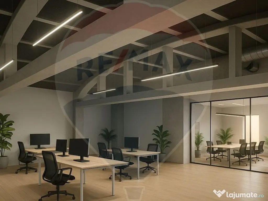 Spațiu comercial birouri, fitness | Aviatorilor, Charles... 