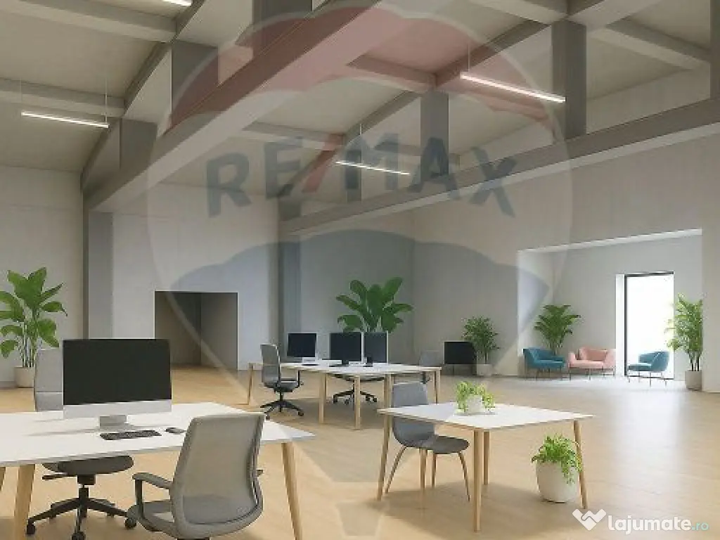 Spațiu comercial birouri, fitness | Aviatorilor, Charles... 