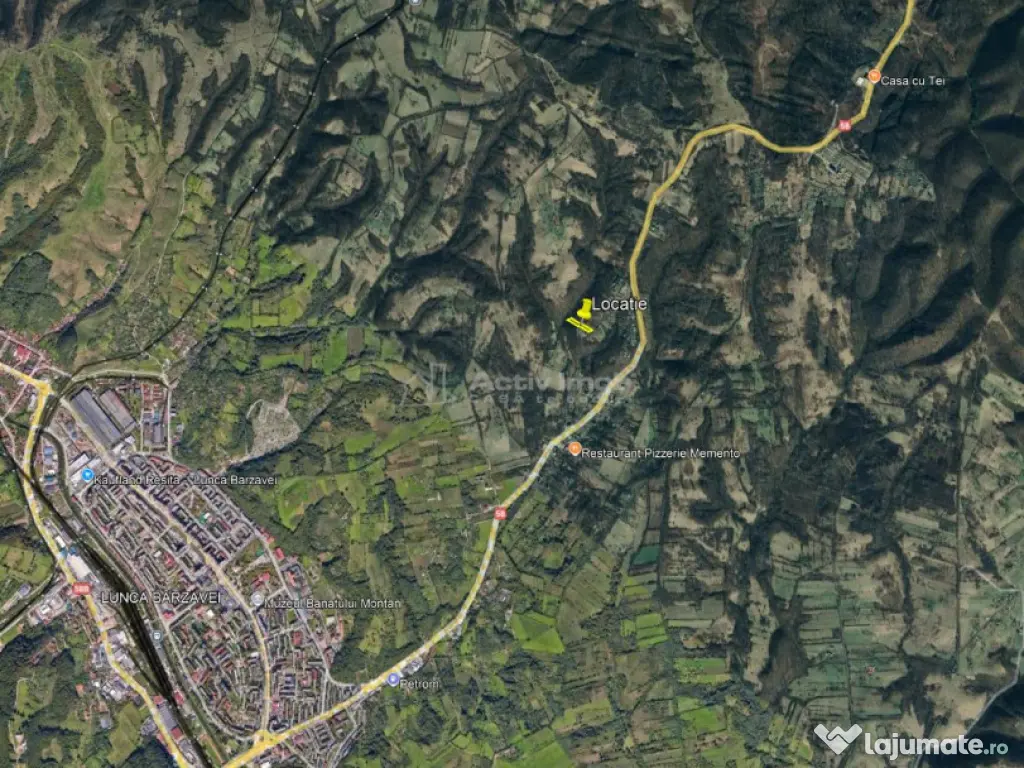 Resita, Teren Intravilan 2819 Mp., 16 Euro/Mp., Calea Carans 