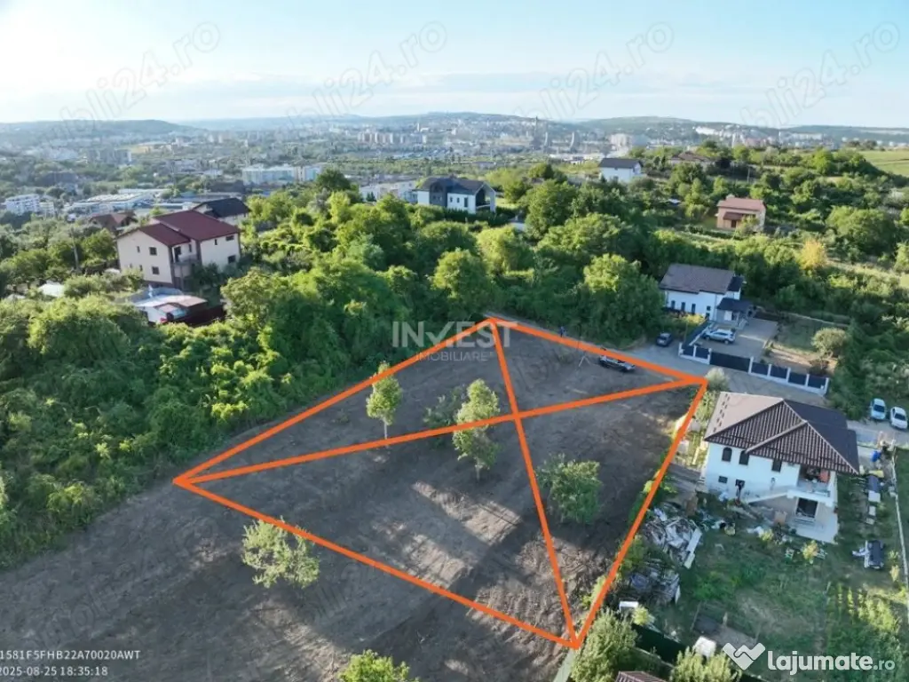 Teren Intravilan 1200mp în Bucium *PUZ Aprobat*