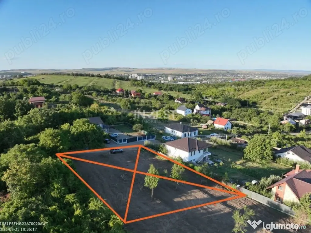 Teren Intravilan 1200mp în Bucium *PUZ Aprobat*