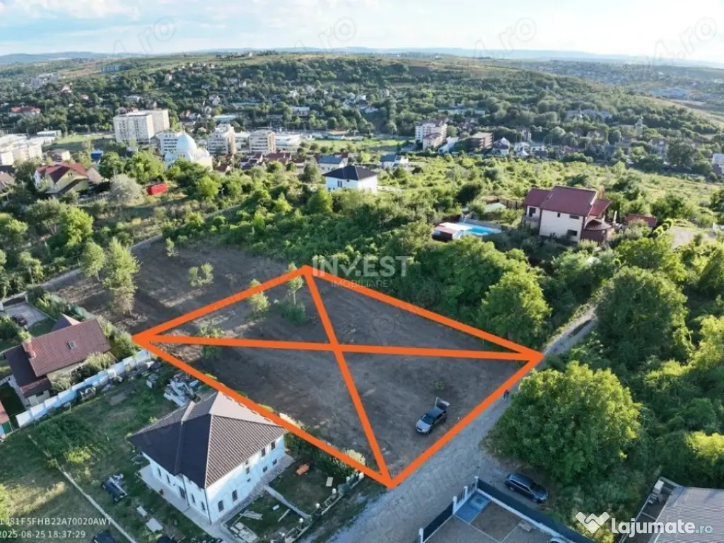 Teren Intravilan 1200mp în Bucium *PUZ Aprobat*