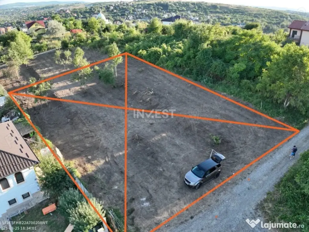 Teren Intravilan 1200mp în Bucium *PUZ Aprobat*