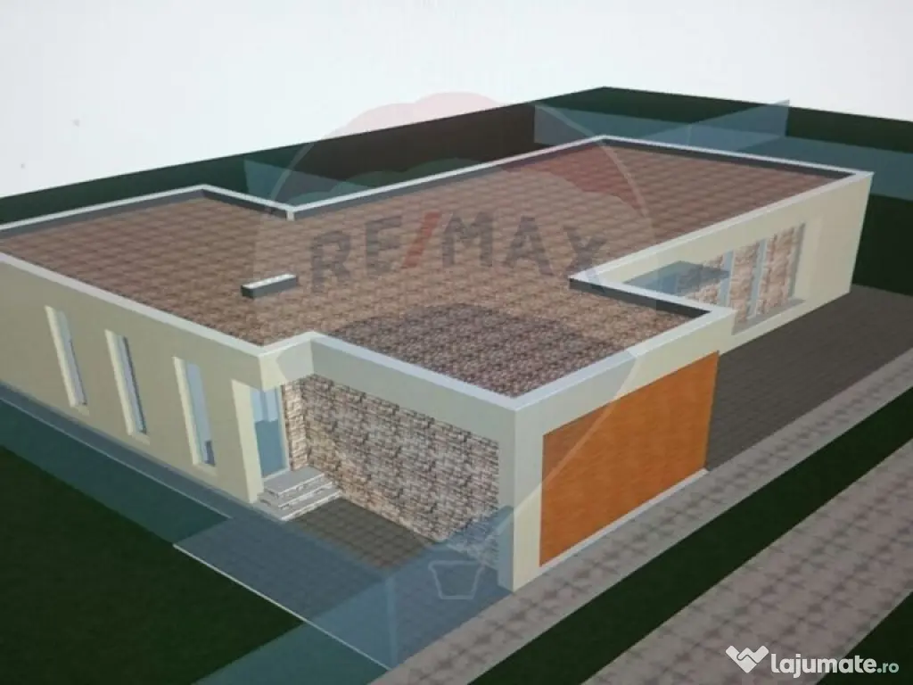 Teren 805 m², front stradal 40 ml, fundație existentă 