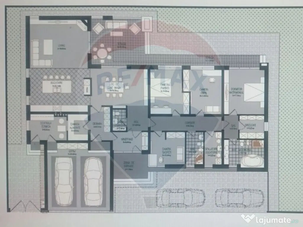 Teren 805 m², front stradal 40 ml, fundație existentă 