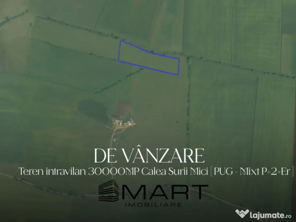 Teren 30.000mp zona Calea Surii Mici
