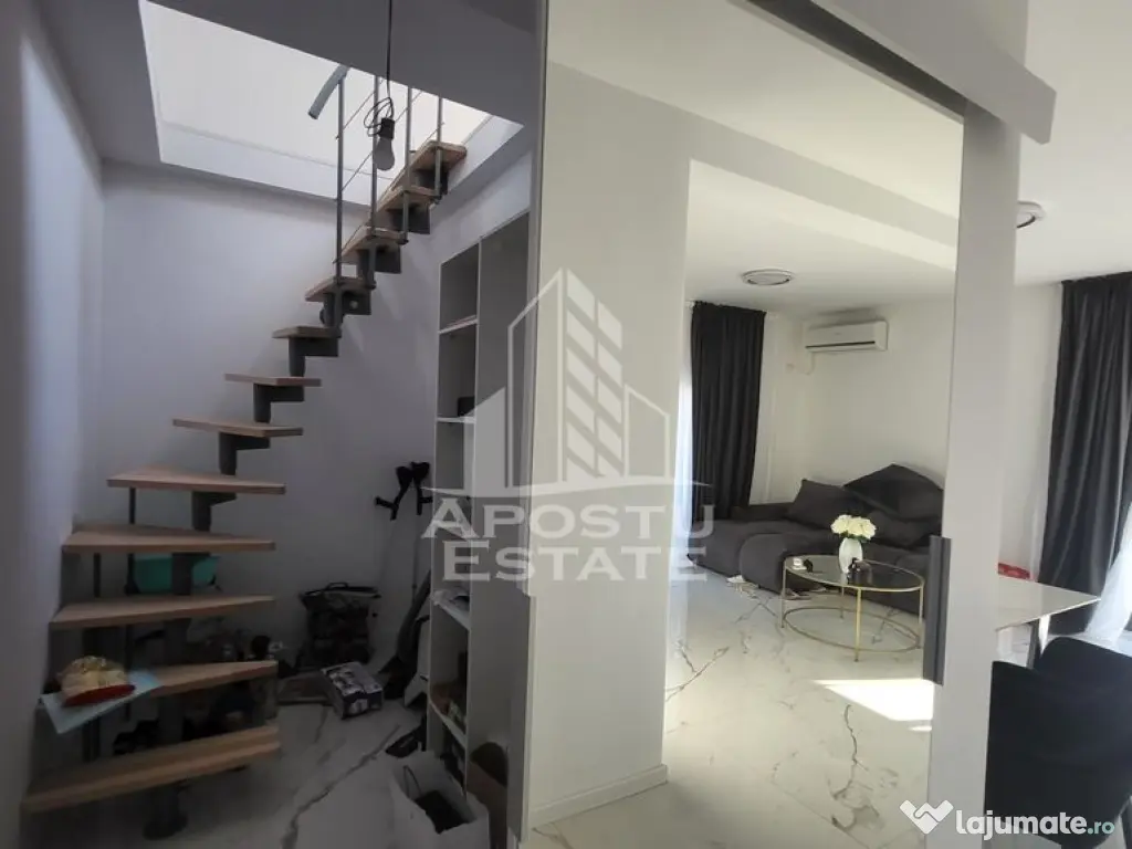 Duplex mobilat si utilat,4camere,Giarmata Mare 