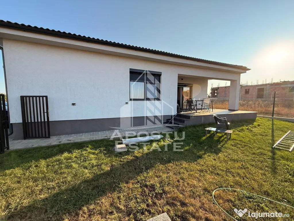 Duplex mobilat si utilat,4camere,Giarmata Mare 