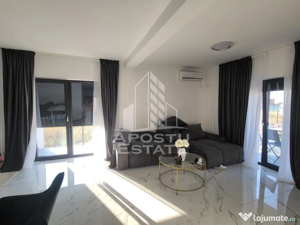 Duplex mobilat si utilat,4camere,Giarmata Mare 