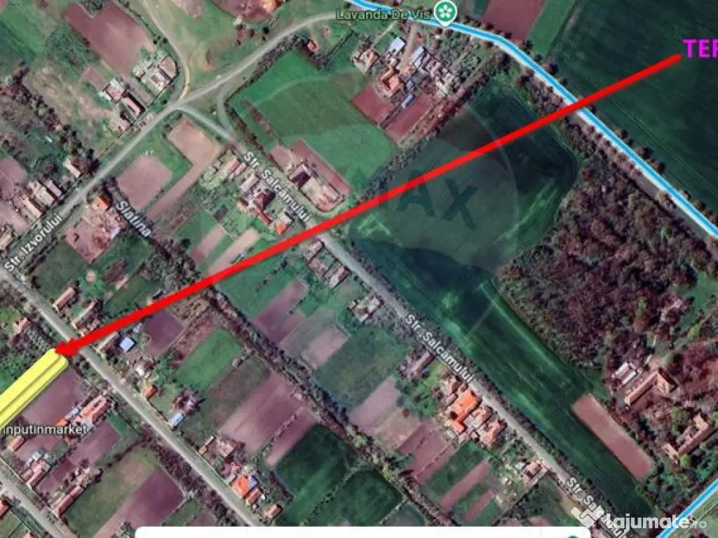 Teren intravilan de vânzare 2,209mp în loc. Mănăștur...