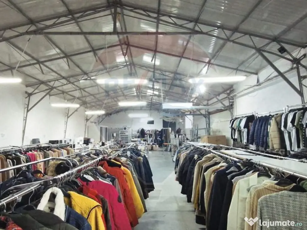 DE INCHIRIAT HALA 450 mp + 1000 mp platou betonat - ISALNITA 