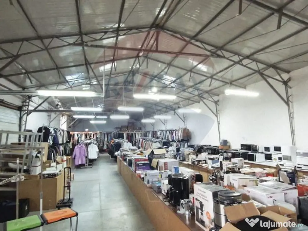 DE INCHIRIAT HALA 450 mp + 1000 mp platou betonat - ISALNITA 