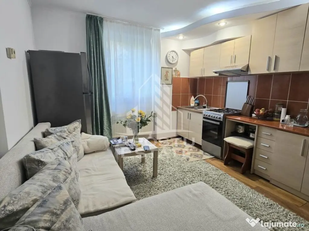 Apartament cu 2 camere, centrala proprie, parter inalt, z...