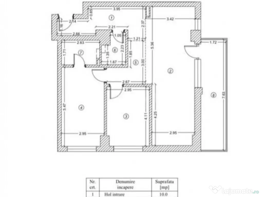 3 camere Lux - Voluntari Pipera - totul nou - loc parcare