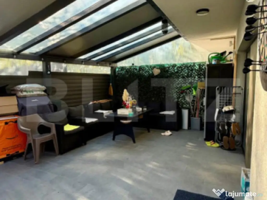 Casa tip duplex mobilat utilat, 4 camere, cartier privat, zo 
