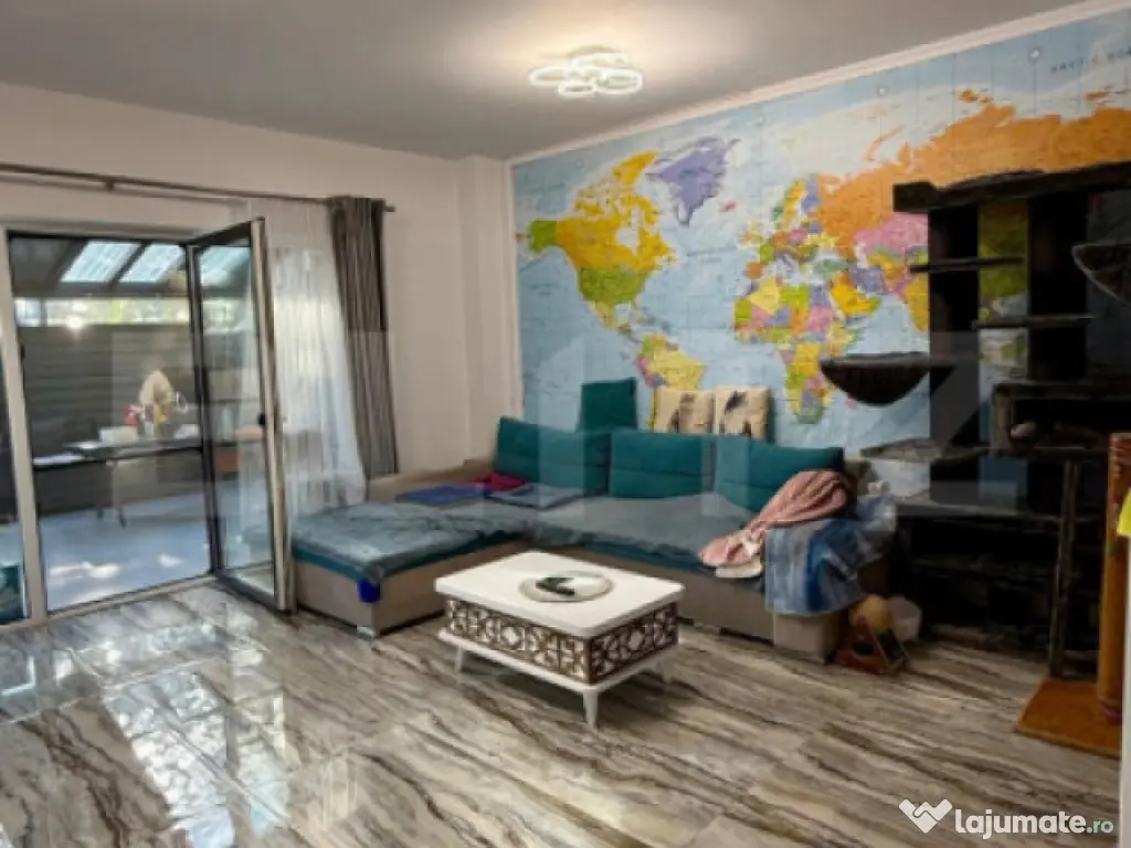 Casa tip duplex mobilat utilat, 4 camere, cartier privat, zo 