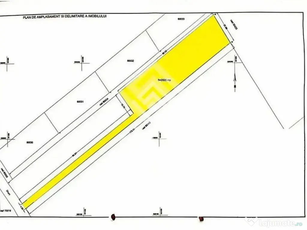 Teren de vanzare 20 ari - zona Subcetate