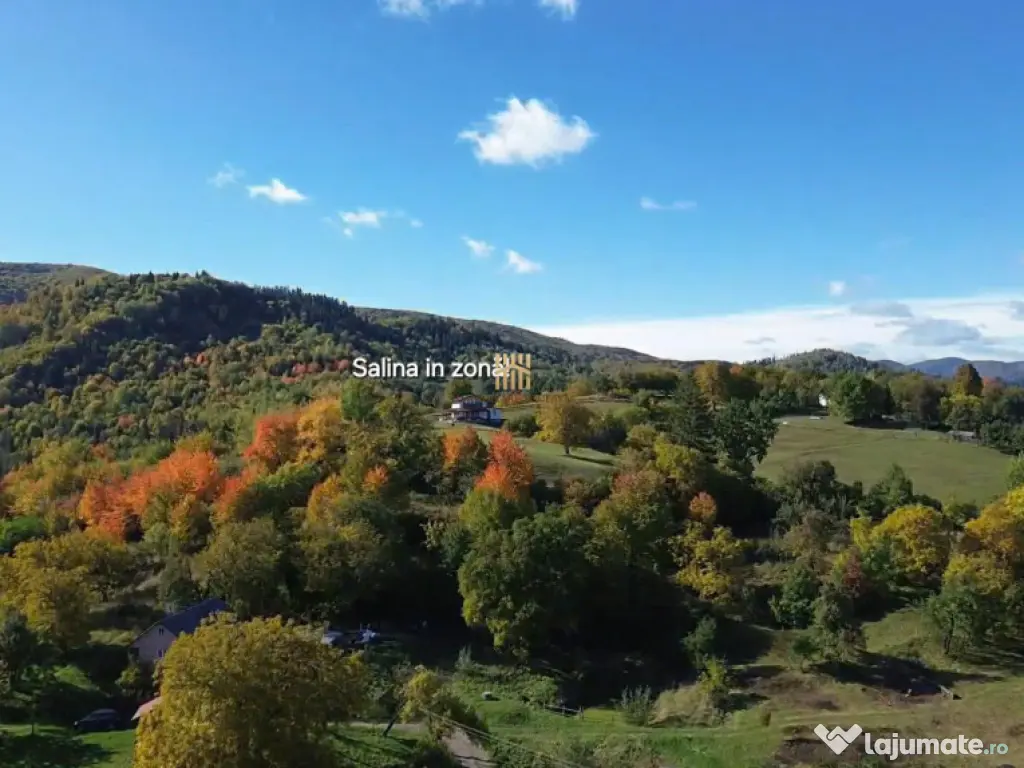 Teren intravilan 3500 mp Zona turistica Cacica Bucovina! 