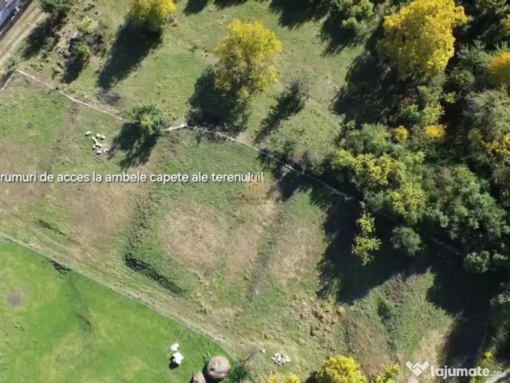 Teren intravilan 3500 mp Zona turistica Cacica Bucovina! 