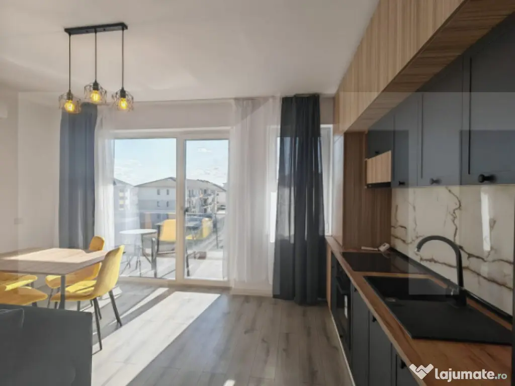 Apartament nou, spațios, cu 2 camere în Giroc