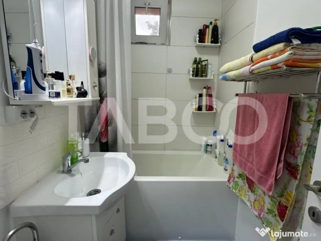 Apartament 2 camere cu balcon de inchiriat zona Rahovei Sibi