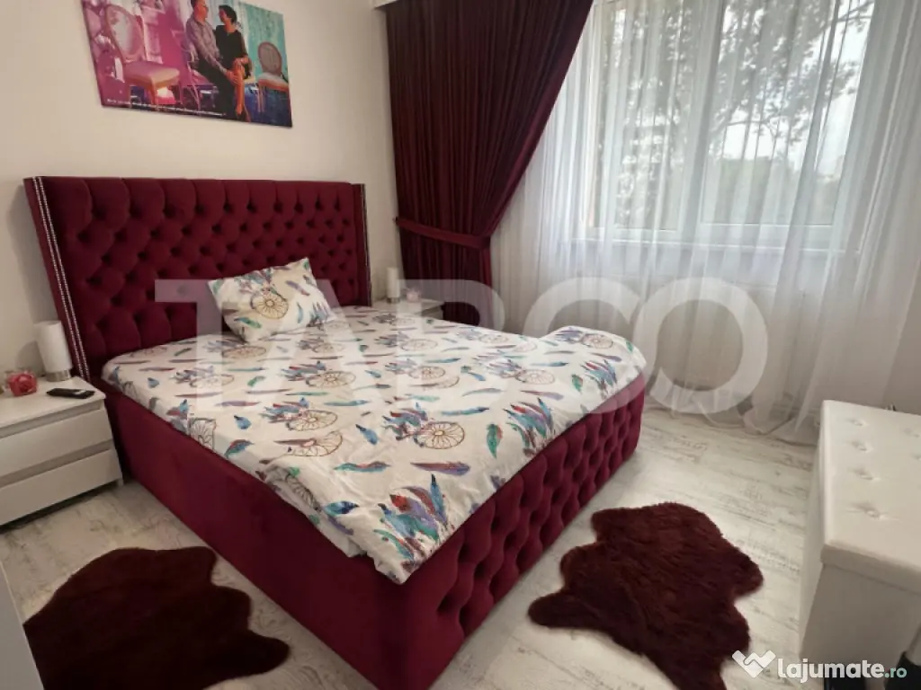 Apartament 2 camere cu balcon de inchiriat zona Rahovei Sibi