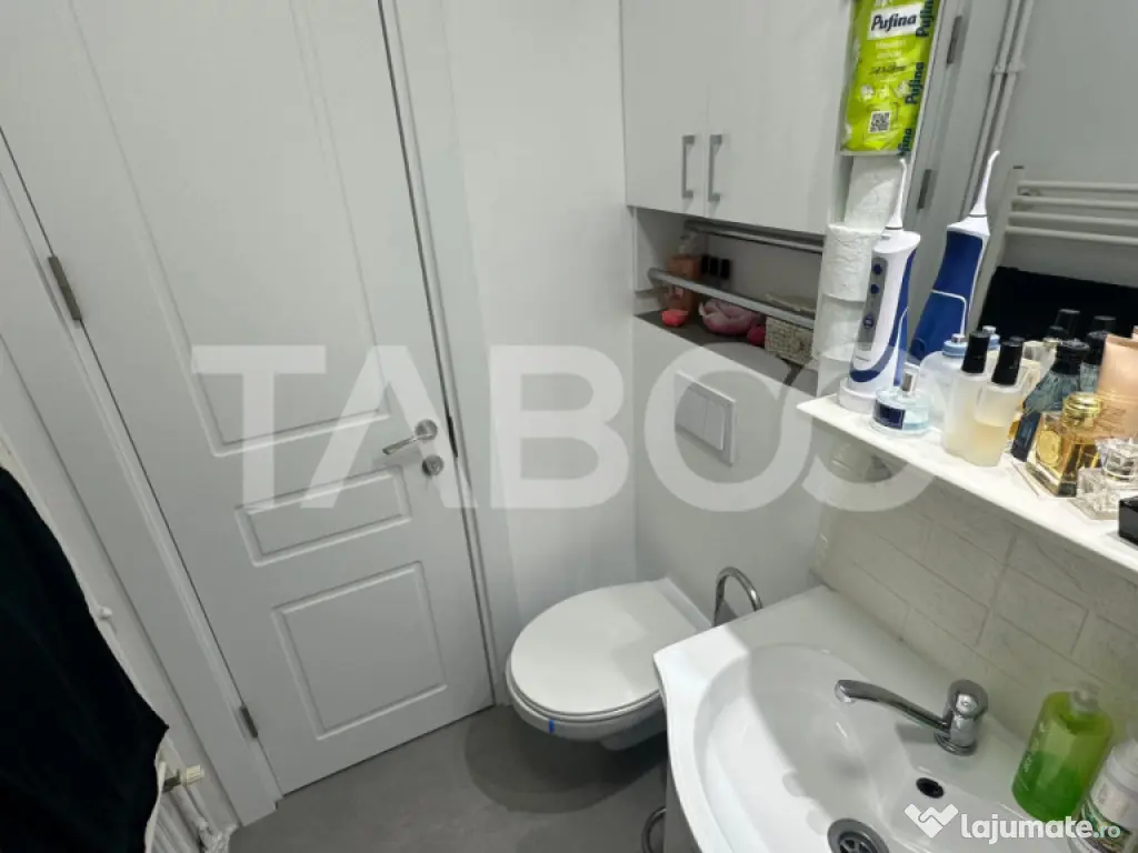 Apartament 2 camere cu balcon de inchiriat zona Rahovei Sibi