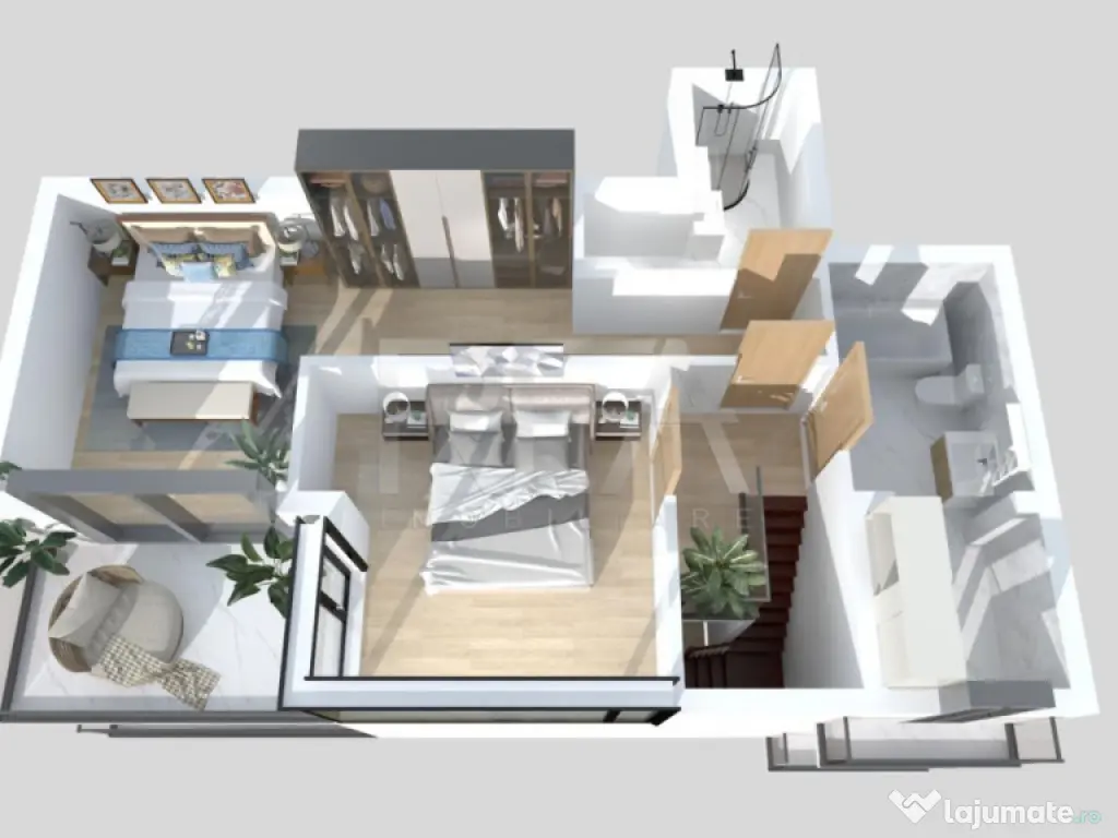 Duplex 4 camere Ultracentral - Mosilor la 8 min Metrou 