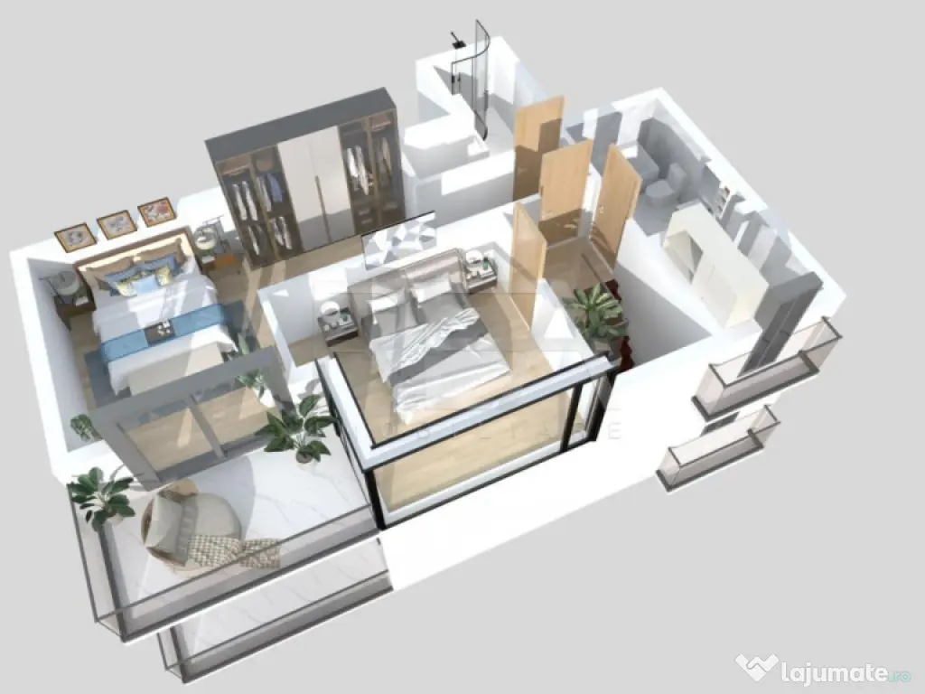 Duplex 4 camere Ultracentral - Mosilor la 8 min Metrou 